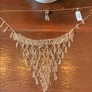 Authentic KS brand new Georgina bob Gold necklace